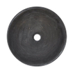 Wiesbaden Raw vasque posée ronde 40x14 cm pierre dure adoucie SW296084