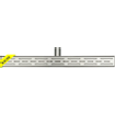 Xellanz Eco caniveau de douche avec grille 90 x 7 cm inox SW62766