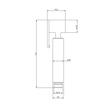 Wiesbaden Caral Bidetset met handdouche en doucheslang chroom SW54031