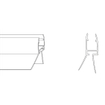 Xellanz Profilé d'étachéité universel type 6 horizontal 6mm SW95498