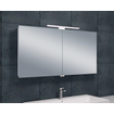 Xellanz Bright armoire de toilette avec éclairage LED 120 x 60 x 14 cm SW75892