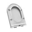 Wiesbaden Flatline 2.0 abattant WC avec softclose et déclipsable blanc SW95748