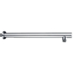 Wiesbaden Caral bras de douche droit avec fixation murale 45 cm chrome SW10511