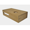 Étagère Wiesbaden Chêne 40 x 21 x 10 cm droite SW296023