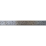 Grille Wiesbaden type 3 pour caniveau de douche de 3e génération 50 x 7 cm inox SW62745