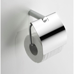Wiesbaden Ida porte-rouleau de papier toilette avec couvercle chrome SW10487