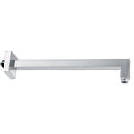 Wiesbaden Rombo bras de douche avec fixation murale 40 cm chrome SW10513