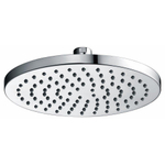 Wiesbaden UniMatch pomme de douche ronde 20 x 1,2 cm chrome SW10514
