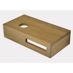 Étagère Wiesbaden Chêne 40 x 21 x 10 cm gauche SW296051