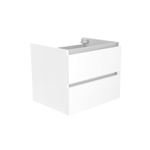 Wiesbaden Vision Meuble sous lavabo à 2 tiroirs 60x47 blanc SW95807