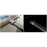 Wiesbaden Slim barre de stabilisation 120 cm chrome SW295912