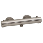 Xellanz Rio thermostatische douchemengkraan 12 cm geborsteld staal SW10545