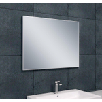 Xellanz Serra miroir rectangulaire avec cadre 80 x 60 x 2,1 cm aluminium SW95786