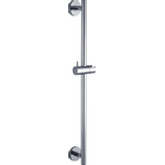 Xellanz Barre de douche ronde 65 cm chrome SW10526