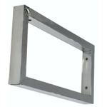 Xellanz Support de fixation carré 460 x 220 mm chromé SW95890