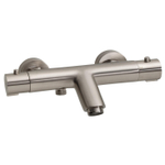 Xellanz Rio robinet de baignoire thermostatique 15 cm acier brossé SW6581