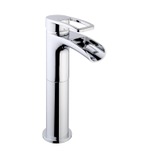 Xellanz Alegra mitigeur de lavabo cascade haut chrome SW76044