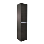 Wiesbaden Vision colonne armoire 2 portes 160x35x35 cm grain de bois gris SW95826