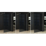 Wiesbaden Slim plaque de verre 900 x 2000 x 8 mm nano verre fumé SW295904