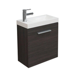 Xellanz Emma meuble lave-mains + lavabo 50 x 25 x 50 cm veinure bois gris SW95798