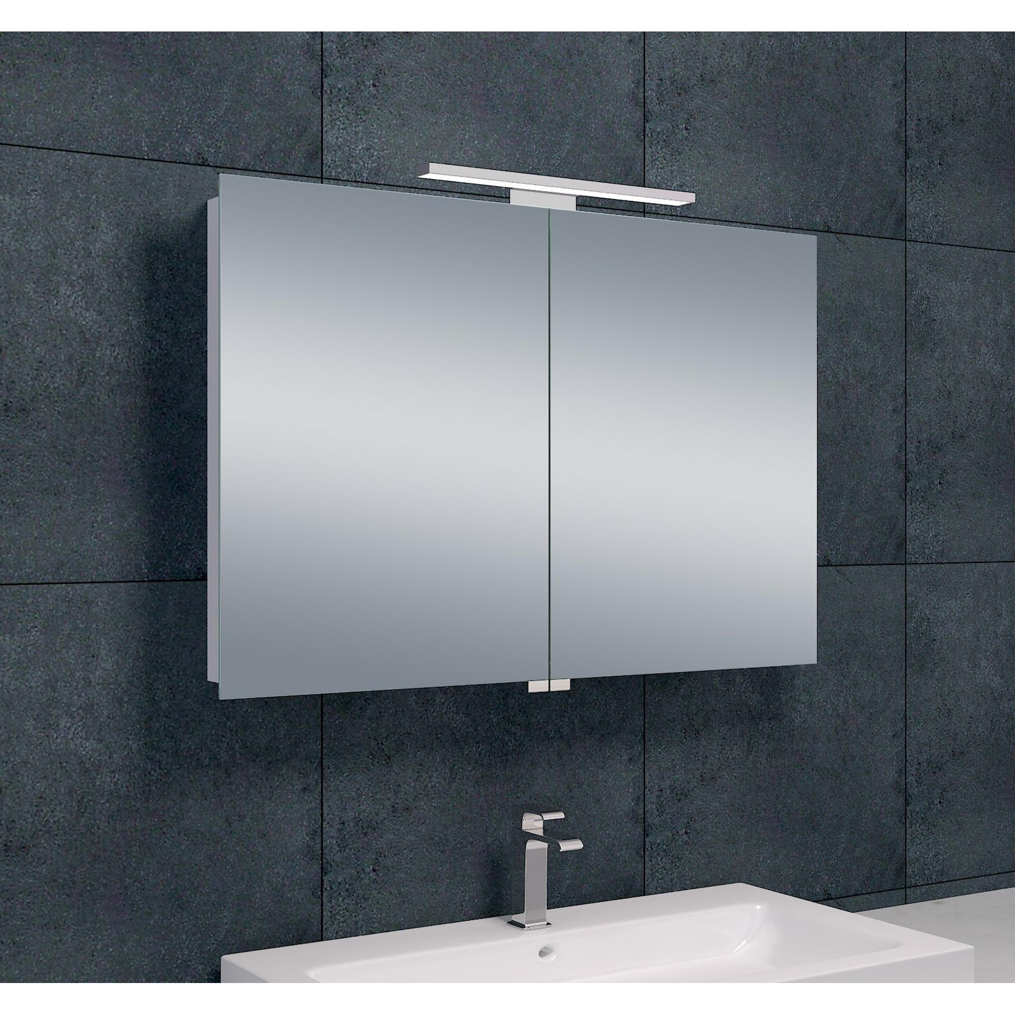 Meuble miroir salle de bain avec éclairage
