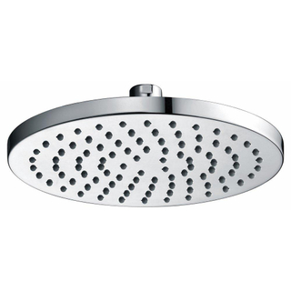 Wiesbaden UniMatch pomme de douche ronde 20 x 1,2 cm chrome