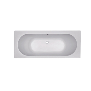 Xellanz Portus RD inbouwligbad 170x70x43cm duobad acryl glans wit