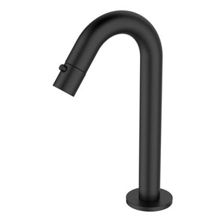 Wiesbaden Metro fonteinkraan 1/2" mat zwart OUTLETSTORE
