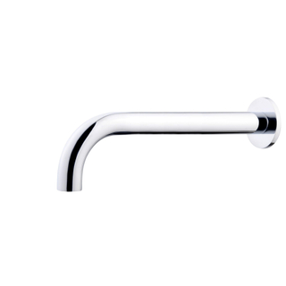 Wiesbaden Caral bec de baignoire encastré rond 25 cm 1/2'' chrome