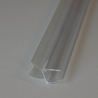Xellanz Wiesbaden rubberen waterkering 200 x 0,8 cm transparant