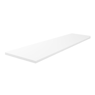 Wiesbaden Sheet Plan de toilette 161x47.5x2.5cm blanc