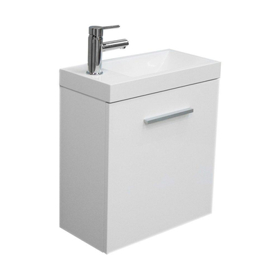 Xellanz Emma meuble lave-mains + lavabo 50 x 25 x 50 cm blanc