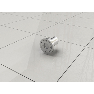 Wiesbaden barre de stabilisation plafond fixation ronde 100cm raccourcissable