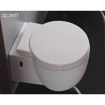 Xellanz Amor WC suspendu à fond creux raccourci avec abattant softclose et quick release blanc