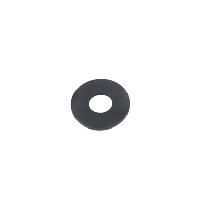 Wiesbaden Caral rosace bec mitigeur lavabo encastré 65 mm noir mat