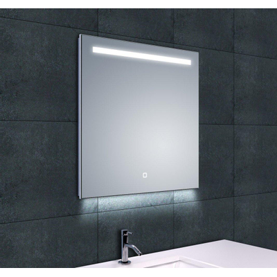 Wiesbaden Ambi One Miroir antibuée avec LED à intensité variable 60x60cm