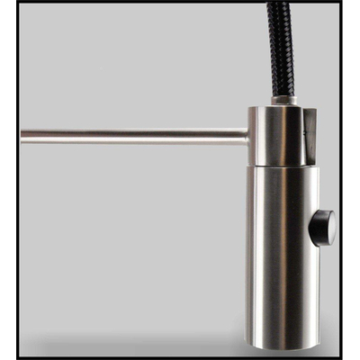 Xellanz Floyd keukenkraan met coldstart en handdouche RVS OUTLETSTORE