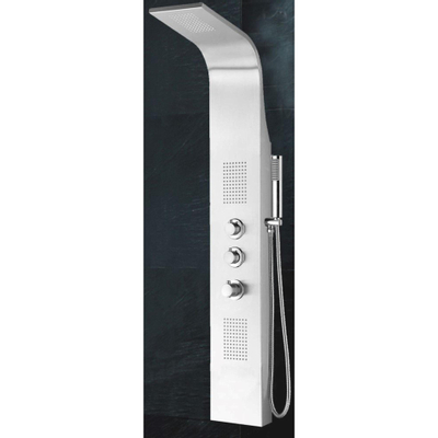 Xellanz Erie colonne de douche thermostatique 148x22 cm inox