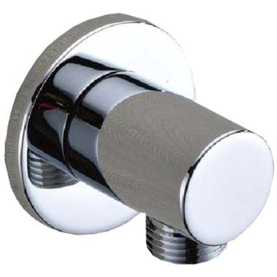 Wiesbaden UniMatch coude mural rond 1/2" chrome