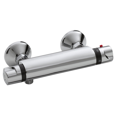 Xellanz Mitigeur de douche thermostatique universel 12cm chromé