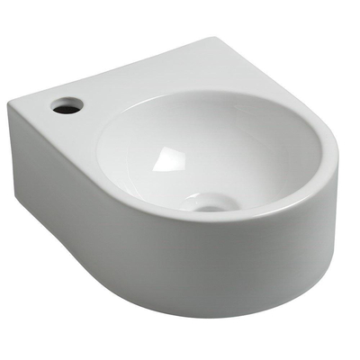 Wiesbaden Erato lavabo 34 x 27,5 x 12 cm céramique brillant blanc