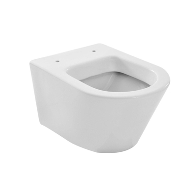 Wiesbaden Vesta hangtoilet – verdekte bevestiging – diepte 52 cm – glans wit