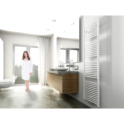 Wiesbaden Elara Radiateur design 180x60cm connexion au milieu en dessous 1045W Blanc