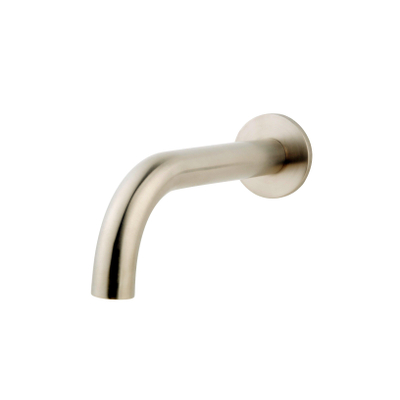 Wiesbaden Caral bec de baignoire rond 20 cm 1/2'' acier brossé PVD