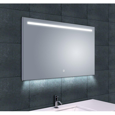 Wiesbaden Ambi One miroir avec LED intensité réglable anti buée 100x60cm