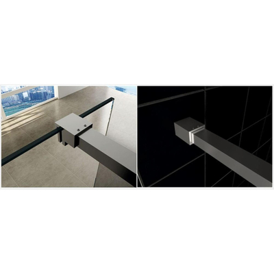 Wiesbaden Slim barre de stabilisation 120 cm chrome