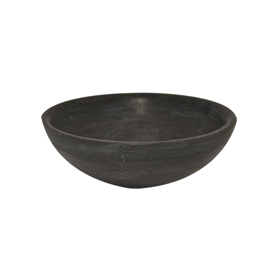 Wiesbaden Raw Waskom rond - 40x14cm hardsteen gezoet