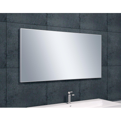 Xellanz Serra miroir rectangulaire avec cadre 120 x 60 x 2,1 cm aluminium