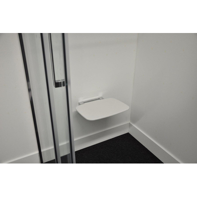 Xellanz Serva siège de douche rabattable blanc