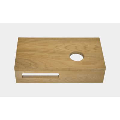Wiesbaden Oak tablette 40 x 21 x 10 cm droite